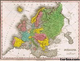 Европа 1826 год